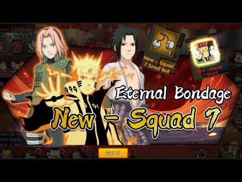 Time Limited Blessing | New combo card - New Squad 7 | Ultimate Ninja King