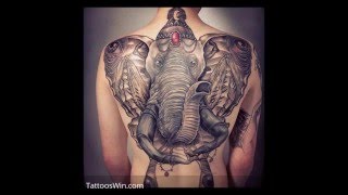 Elephant Tattoo Designs And Meanings