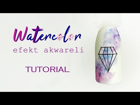💅 WATERCOLOR DIAMOND - EFEKT AKWARELI