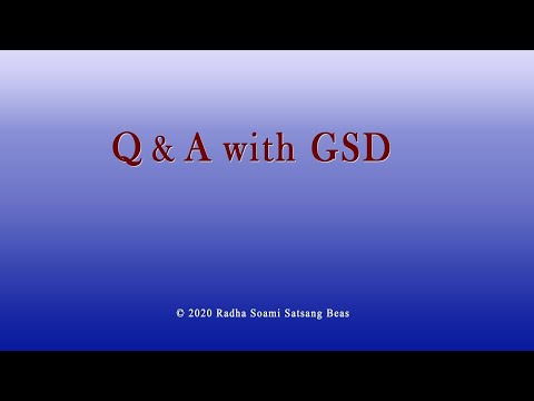 Q & A with GSD 022 Eng/Hin/Punj