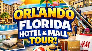 Orlando Florida Hotel And Mall Tour Come Walk With Me