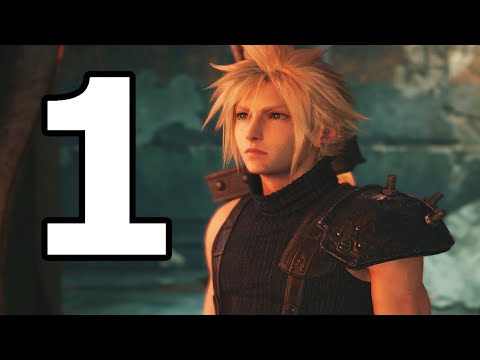 Final Fantasy 7 Remake Walkthrough Part 1 - No Commentary Playthrough (PS4)