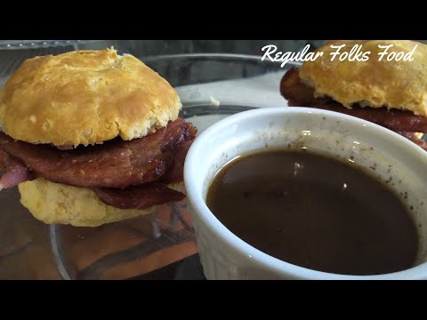 Country Ham and Red Eye Gravy