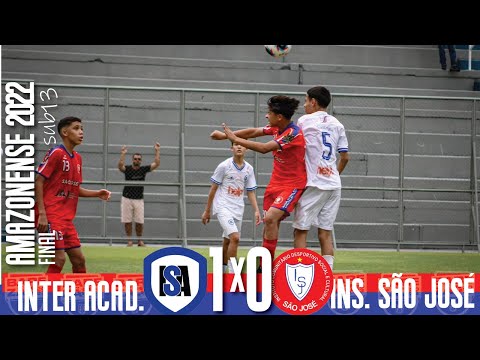 Inter Academy 1x0 Instituto São José - Final / Amazonense SUB13 2022