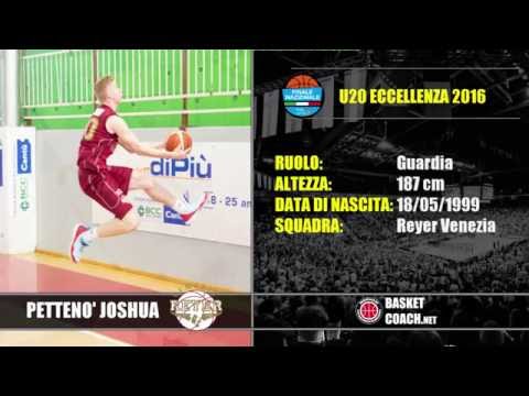 Basket Coach: Profilo di Joshua Petteno - Finali U20 Ecc - Reyer Venezia