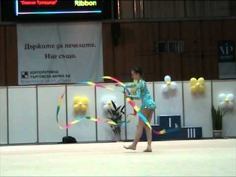 Sara Staykova Ribbon Final Bulgarian Championship 2011