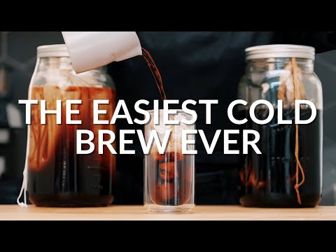 The Cold Brew Recipe You Should Be Making (and it’s tasty, obviously)