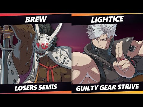 Glitch Infinite Losers Semis - Brew (Nagoriyuki) Vs. Lightice (Chipp) Guilty Gear Strive