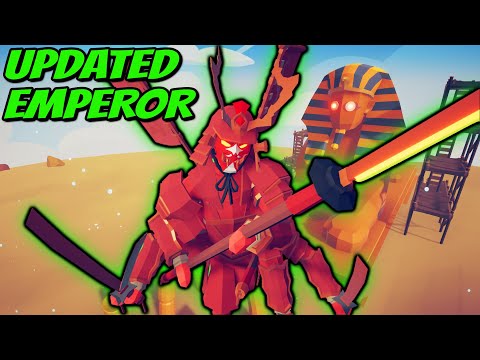 Updated Emperor vs EVERY FACTION - Totally Accurate Battle Simulator TABS Egypt Update