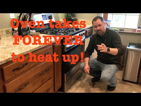 Oven takes forever to preheat. Easy FIX!