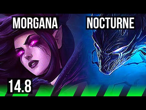 MORGANA vs NOCTURNE (JGL) | 5/0/3, Rank 9 Morg | EUW Master | 14.8