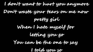 The Maine  - These Four Words Lyrics