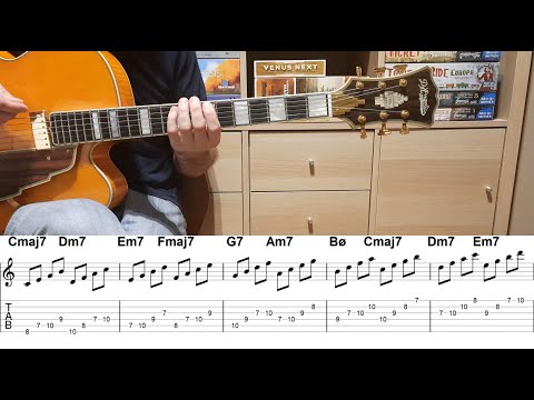 Arpeggi Jazz Decodificati: Guida Completa con Esempi e Tabulature