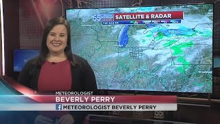 Workweek warming trend, late week rain