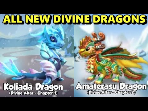 ALL New WINTER DIVINE FEST Dragons REVEALED! Event Begins 13th December! - DML #1623