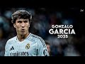 Gonzalo García 2025 Amazing Skills Assists Goals Real Madrid HD