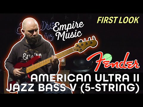 FIRST LOOK - Fender American Ultra II Jazz Bass V (5-String)