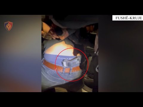Me pistoletë në brez e fishek në fole gati për qitje, arrestohet 36-vjeçari nga Kruja