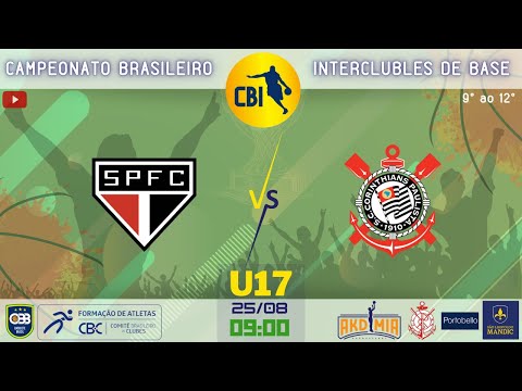 São Paulo (SP) X Corinthians (SP) - CBI - 9° ao 12° - Sub 17 Basquetebol Masculino - 2023
