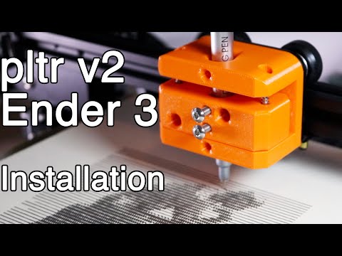 pltr v2 Pen Plotter Toolhead - Ender 3 Installation Guide
