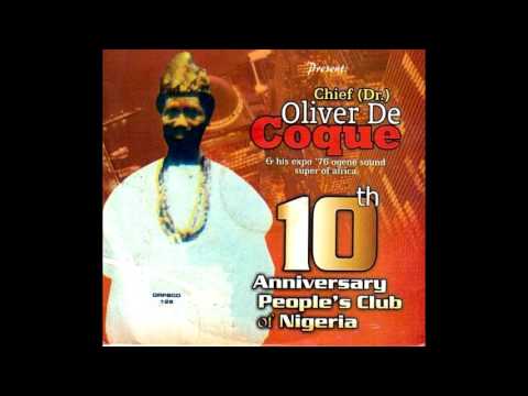 Oliver De Coque - Peoples Club of Nigeria 10th Anniversary