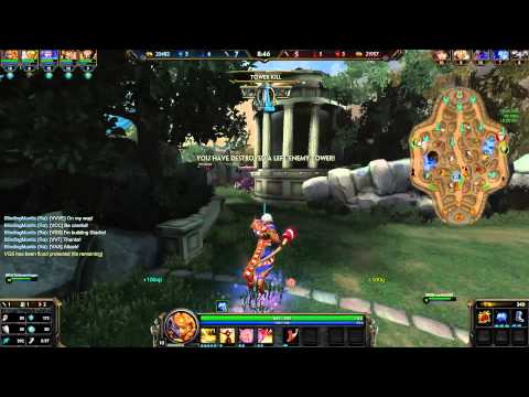#ForTheTeam; SMITE Ra Solo lane Gameplay