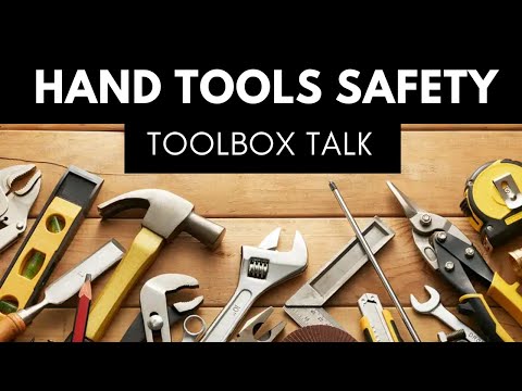 Hộp công cụ an toàn dụng cụ cầm tay Đoạn giới thiệu nói chuyện