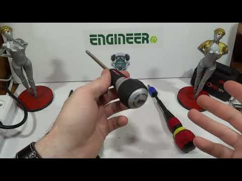 Японская реверсивная отвертка Anex 397-D.