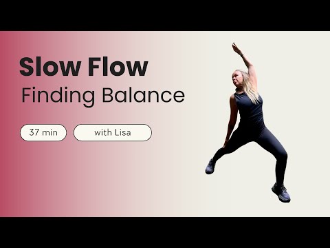 Slow Flow Yoga – Finding Balance | Lisa Aitken | The Let Go Room