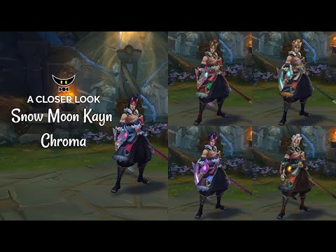 Snow Moon Kayn Chromas (ALL FORMS)