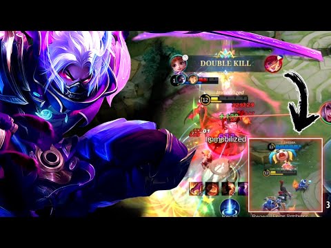 WHEN TOP GLOBAL HAYABUSA BECOME A SUPPORT!! | HAYABUSA BEST BUILD IN 2023 - MLBB