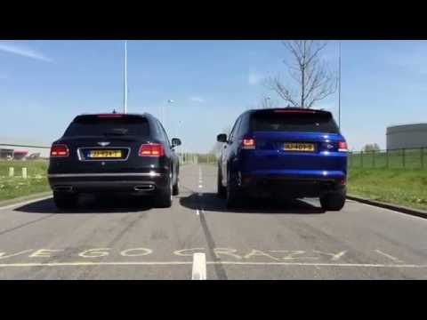 Bentley Bentayga vs  Range Rover Sport SVR