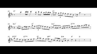 Sonny Stitt (w/ the Oscar Peterson Trio) - "Scrapple From The Apple" (Transcription)