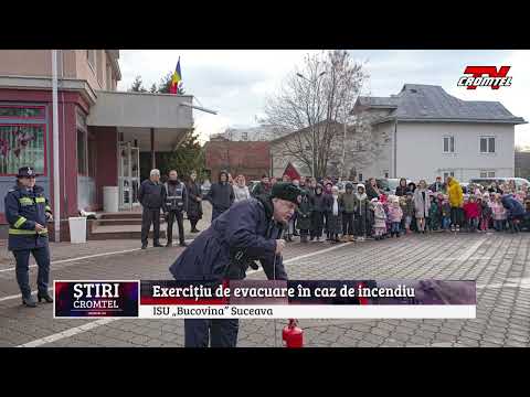 Exercițiu de evacuare în caz de incendiu