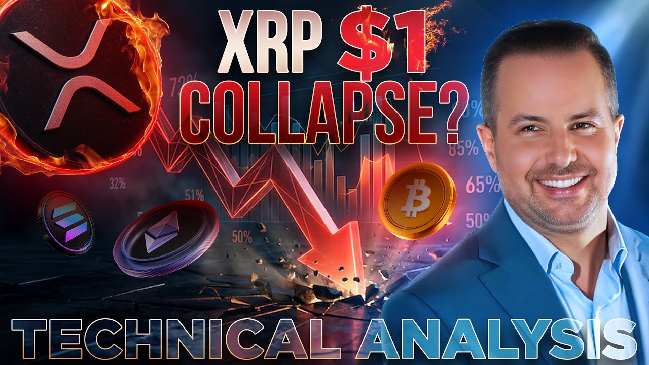 XRP $1 Wall: Break or Bounce?📈@GarethSolowayProTrader  Technical Analysis