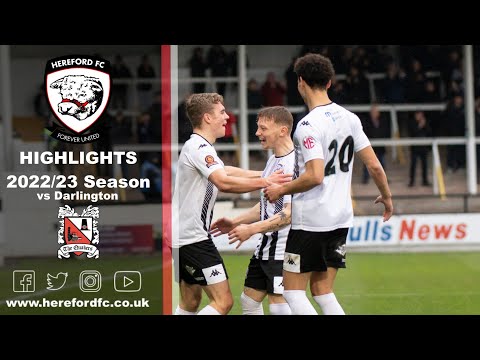 HIGHLIGHTS | Hereford 1-2 Darlington [26/11/22]