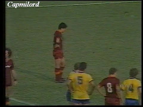 ROMA-Verona 1-0 Di Bartolomei 2ª giornata Andata 19-09-1982
