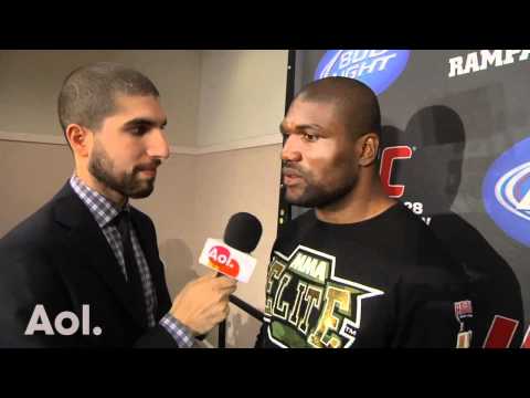 UFC 130: Rampage Jackson Almost 'Squashes Beef' Following UFC 130 Victory