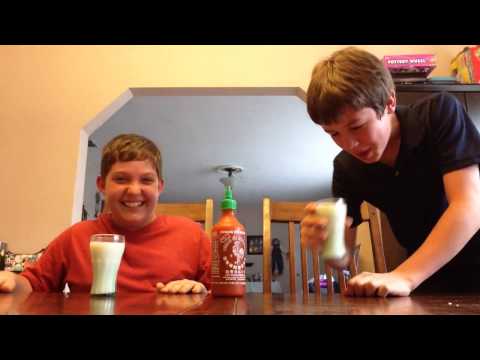 Sriracha Hot Sauce Challenge