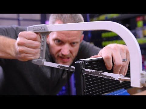 混合金属でAIOをカットオープン (Cutting open an AIO with mixed metals)