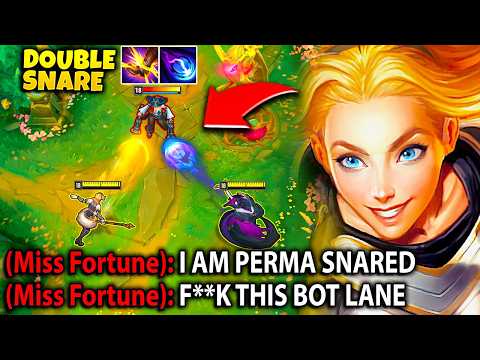 WE PLAYED THE MOST TOXIC BOT LANE IN EXISTENCE! (SNARE THEM FOREVER)