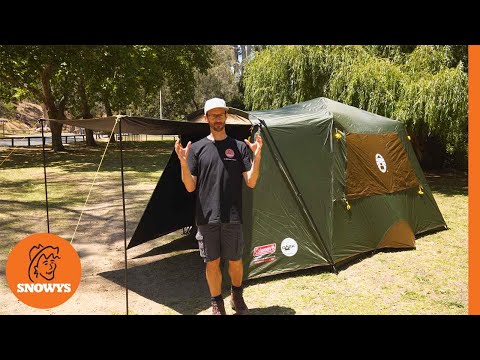 Coleman Instant Up 6P Lighted Northstar Darkroom Tent - Features