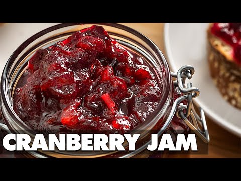 Cranberry Jam Recipe for Beginners! (How to make Cranberry Jam at Home)