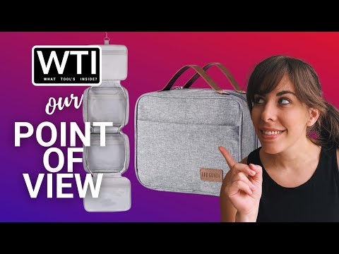 LEO GONTA Hanging Toiletry Bags - WTI product video review