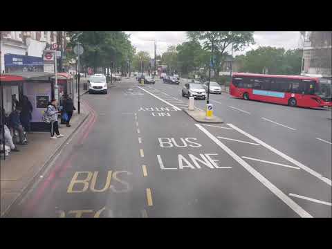 [Full Route Visual] Route 54: Woolwich - Elmers End