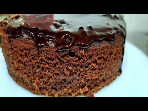 3 Ingredients Easy Eggless Chocolate Cooker Cake- Birthday Cake- Sugandha R Kitchen