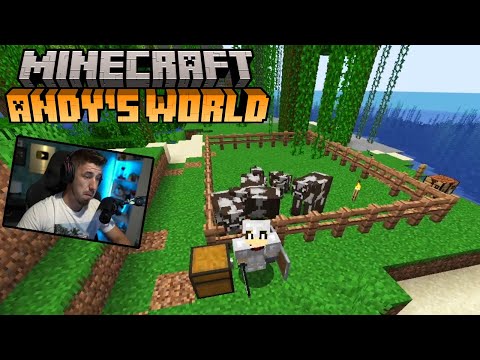 Minecraft Andy's WORLD |  Bercea's mother PAM PAM Sez 7 Ep #8