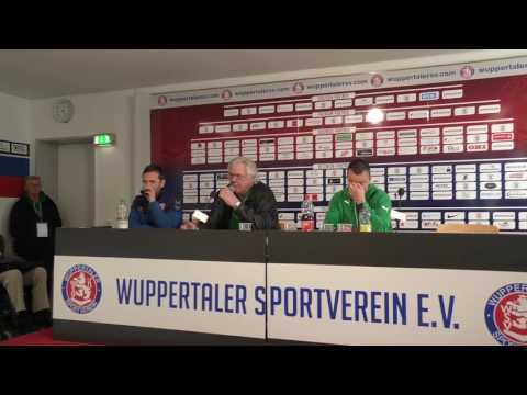 Pressekonferenz: Cronenberger SC - KFC Uerdingen (12.03.2017)
