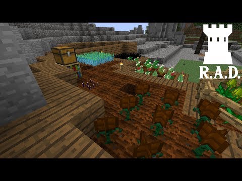 Starting Unique Crops : Roguelike Adventures and Dungeons Lp Ep #12 Minecraft 1.12