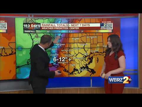 Meteorologist Marisa Nuzzo and Dr. Josh Eachus Discus Hurricane Ida Forecast
